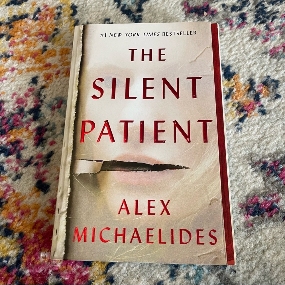 “The Silent Patient” by Alex Michaelides book